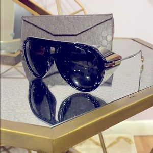 Gucci Aviator Shield Side Sunnies